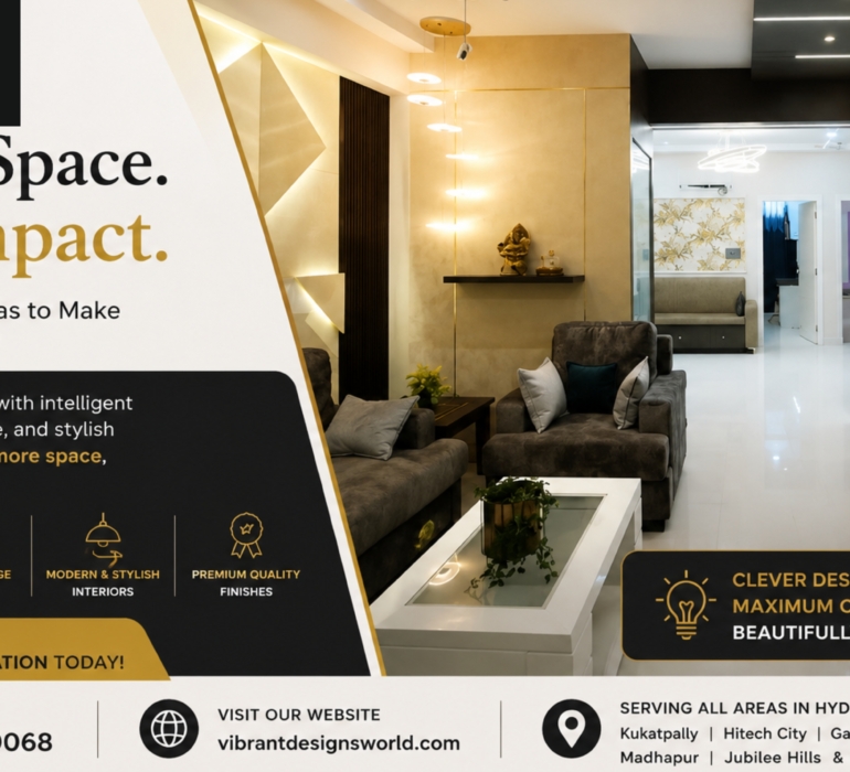 Small Space, Big Impact Smart Interior Design Ideas to Maximize Every Inch of Your Home